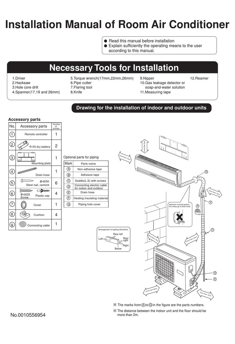 Haier HSU-22CVY03 HSU-24CVY03 User manual Haier HSU-22CVY03 HSU-24CVY03 User manual