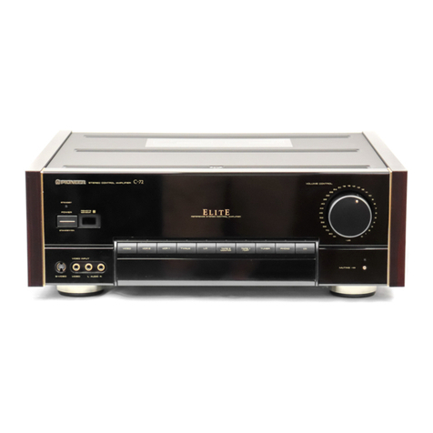 Pioneer Elite C-72 User manual