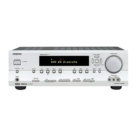 Onkyo TX-SR504S User manual