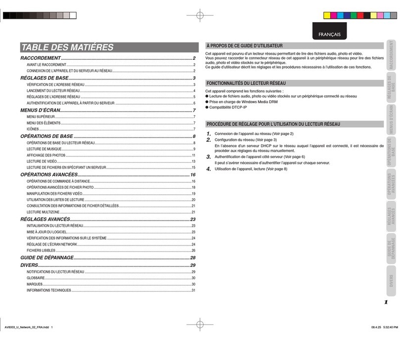 Marantz AV8003 manual
