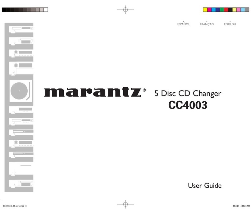 Marantz CC4003 User manual