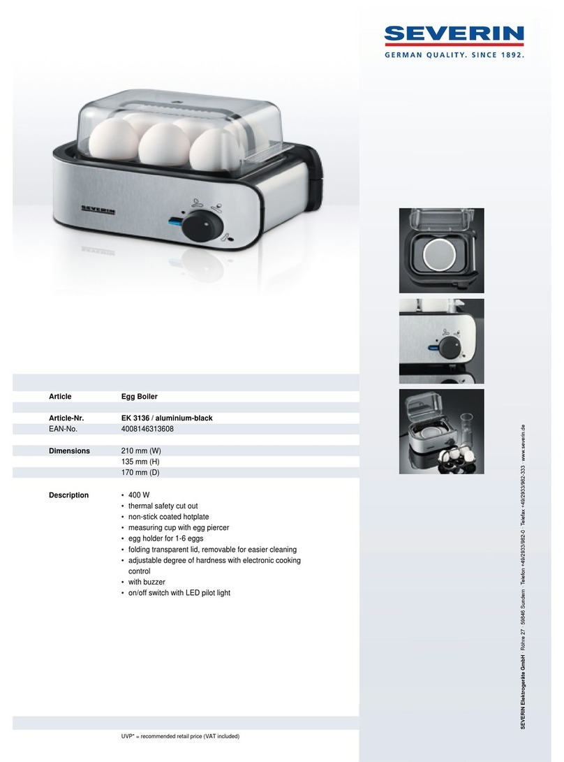 SEVERIN EK 3136 User guide