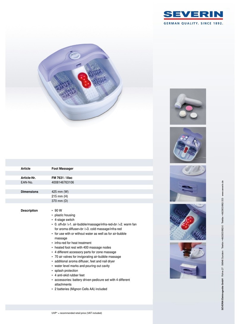 SEVERIN FM 7631 datasheet