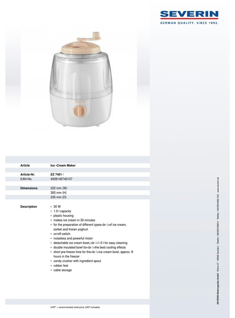 SEVERIN EZ 7401 datasheet