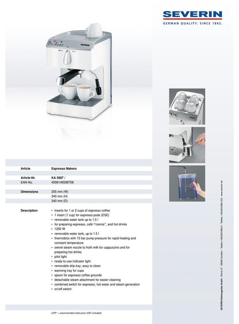 SEVERIN KA 5987 datasheet