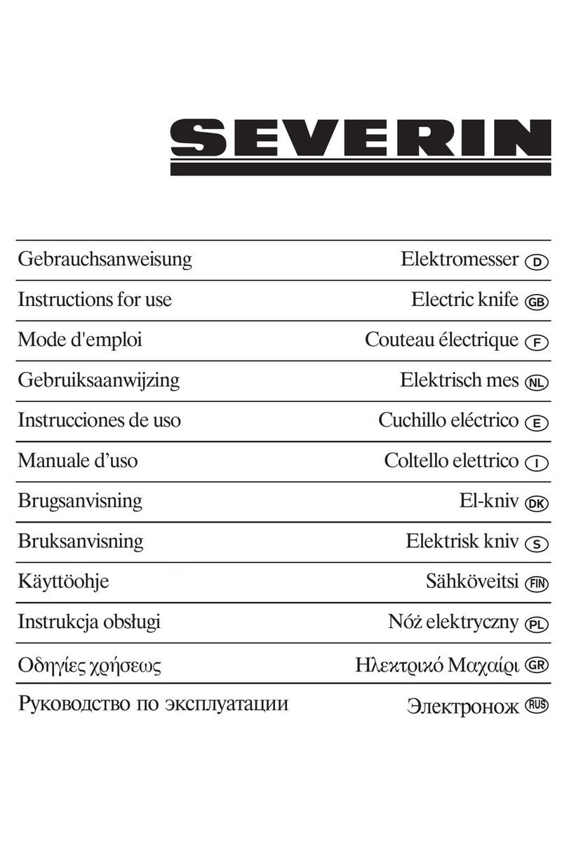 SEVERIN EM 3965 Instructions for use
