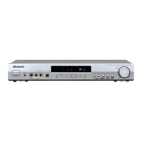 Pioneer VSX-C100 Service manual