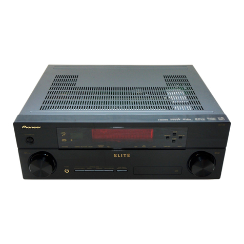 Pioneer Elite VSX-31 User manual
