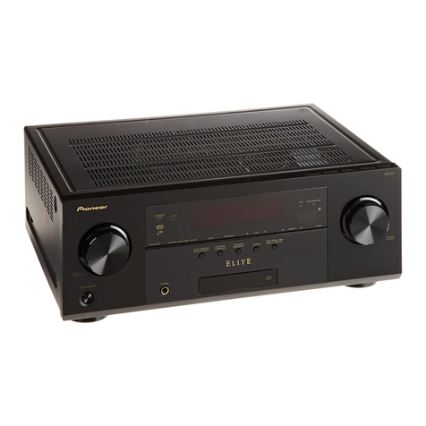 Pioneer Elite VSX-50 operating instructions