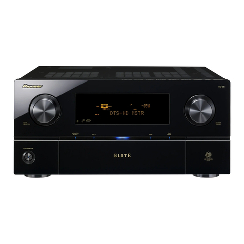 Pioneer Elite SC-37 User manual