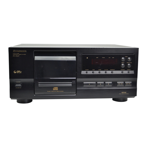 Pioneer PD-F607 User manual