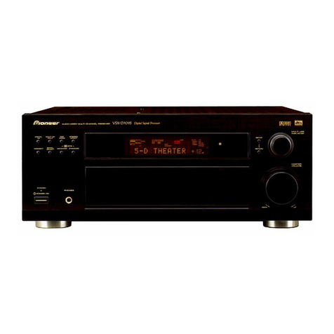Pioneer VSX-D709S operating instructions