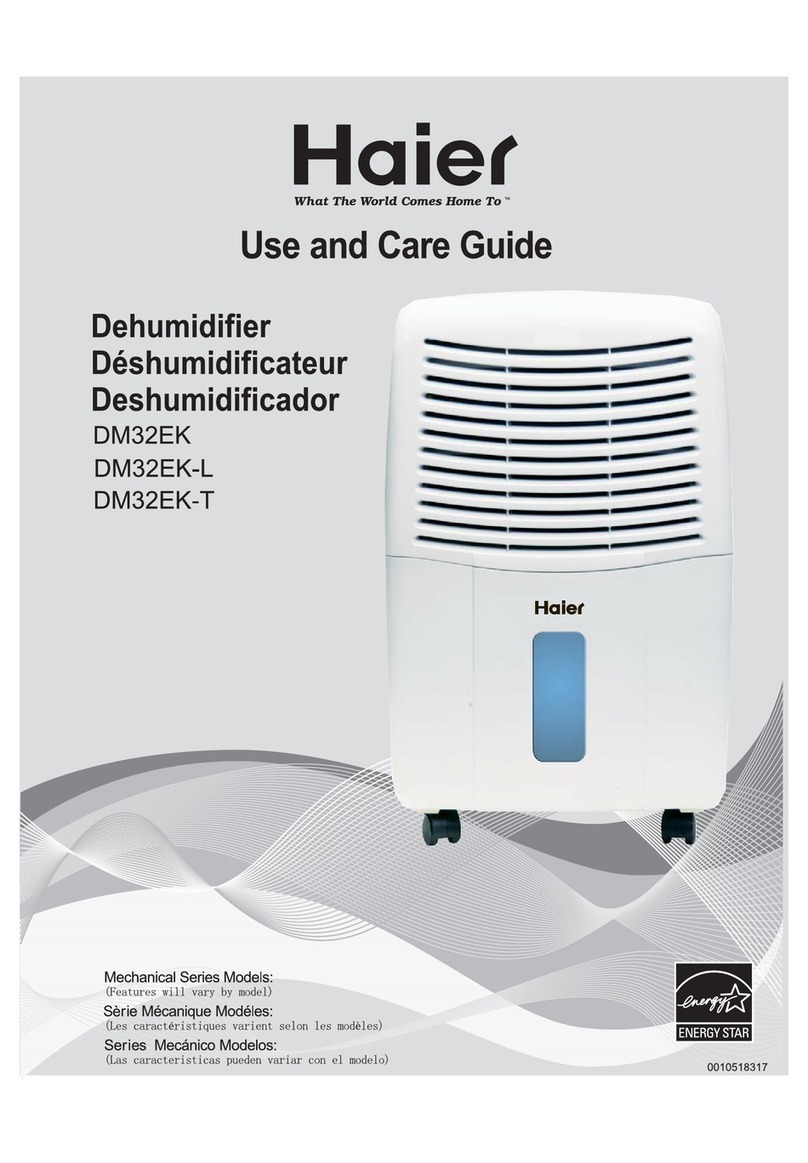 Haier DM30EK User manual