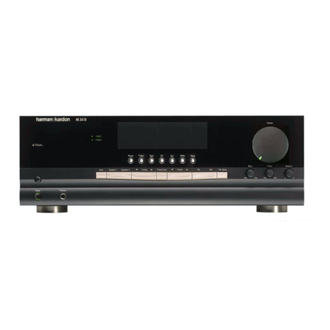 Harman Kardon HK 3470 User manual