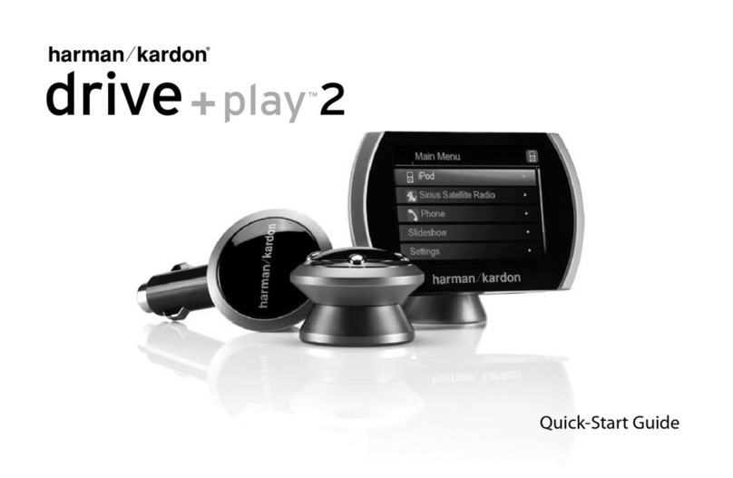 Harman Kardon DP 2US quick start guide
