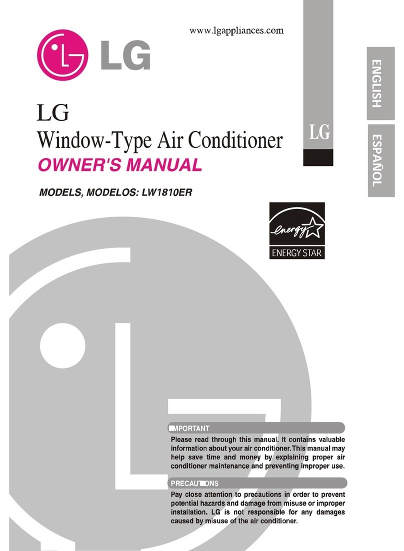 LG LW1810ER User manual