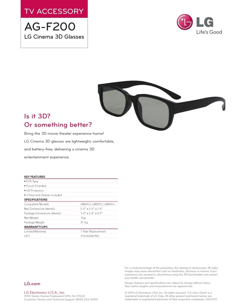 LG AG-F200 User manual
