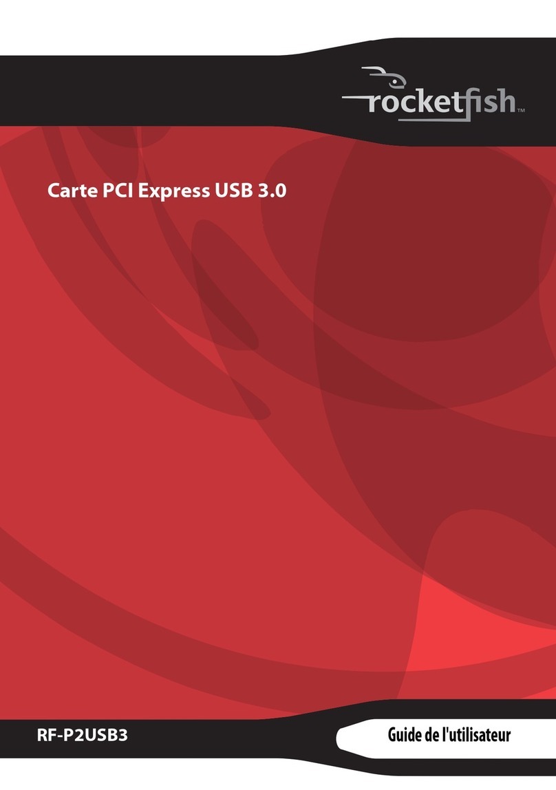 Rocket Fish RF-P2USB3 Guide de l'utilisateur