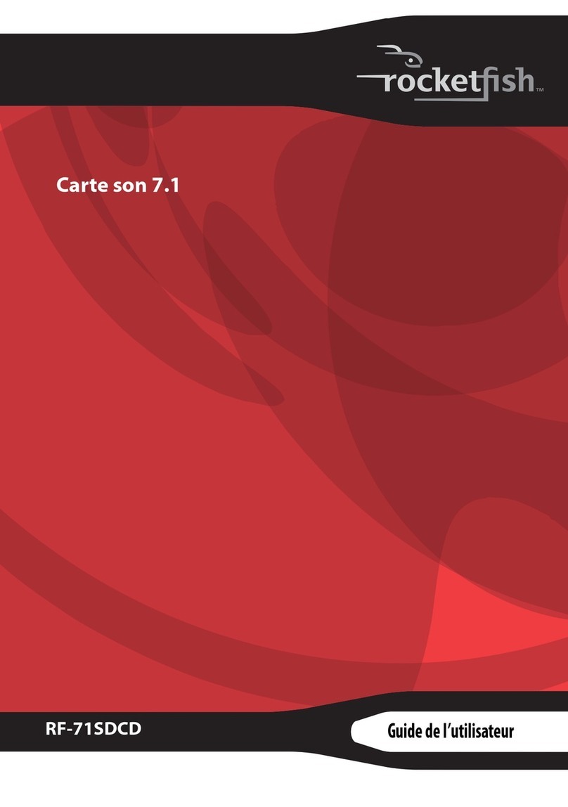 Rocket Fish RF-71SDCD Guide de l'utilisateur