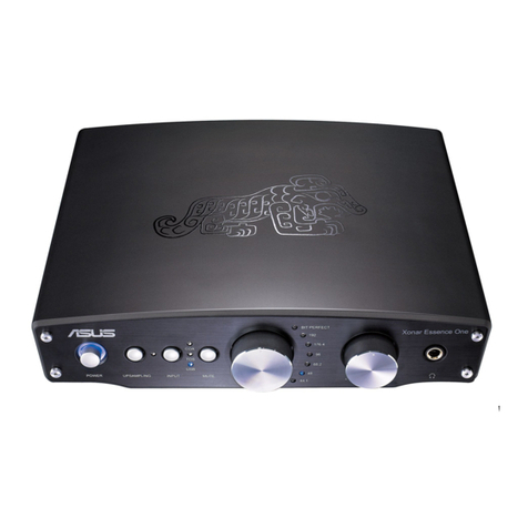 Asus XONAR ESSENCE - Sound Card - 192 kHz user manual
