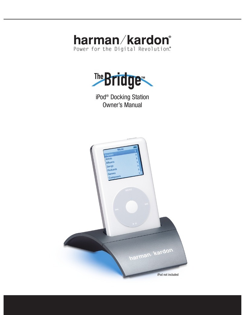 Harman Kardon THE BRIDGE owner's manual