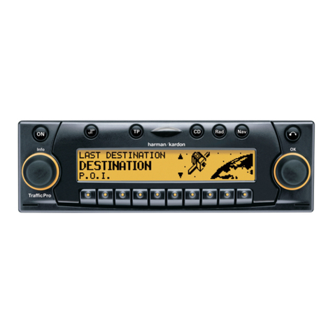 Harman Kardon TRAFFIC PRO-R User manual