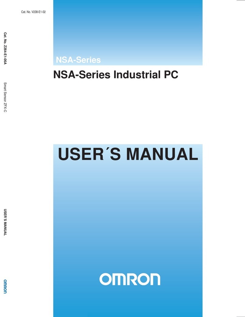 Omron NSA12-15-TX11B User manual