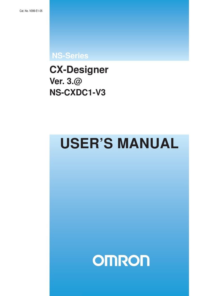 Omron NS-CXDC1-V3 User manual