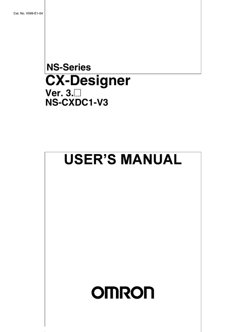Omron NS-CXDC1-V3 User manual