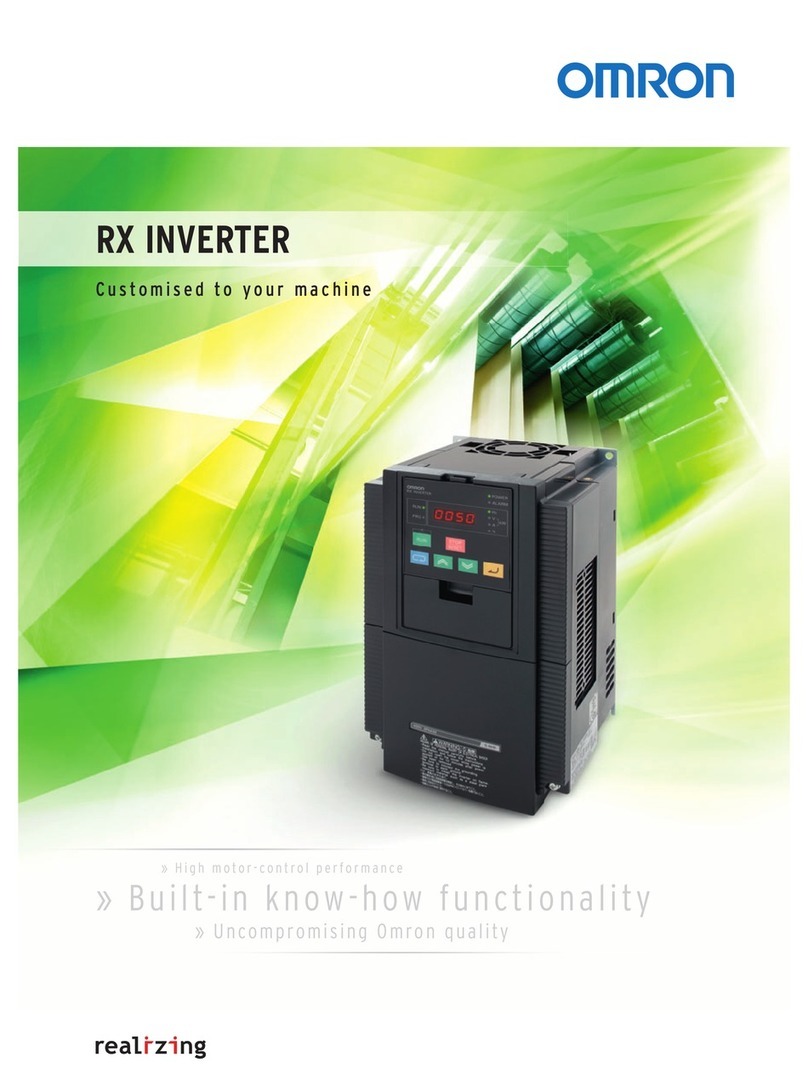 Omron RX - 2 User manual Omron RX - 2 User manual