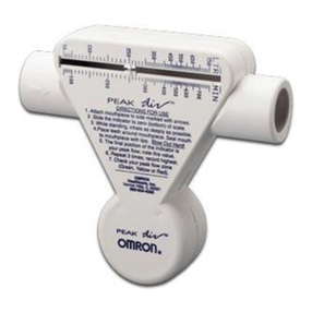 Omron Peak-Air PF9940 instruction manual