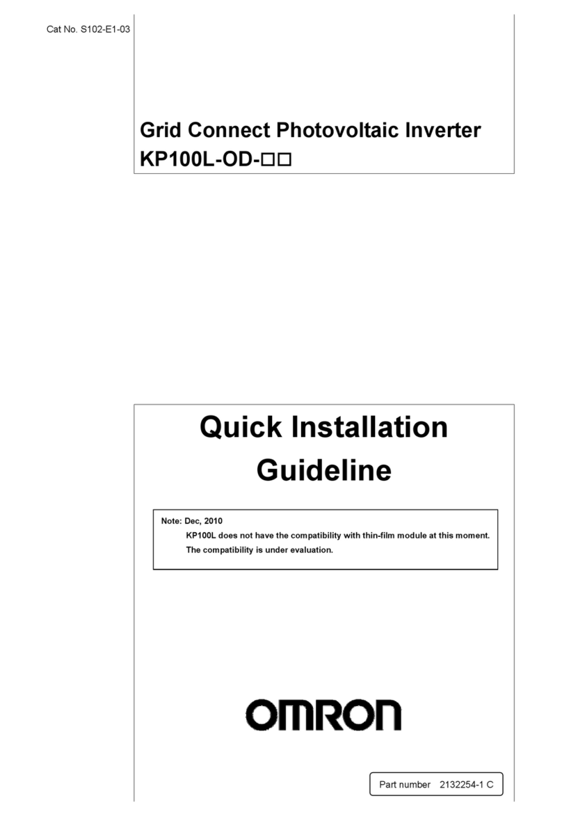Omron KP100L-OD - QUICK LINE User manual