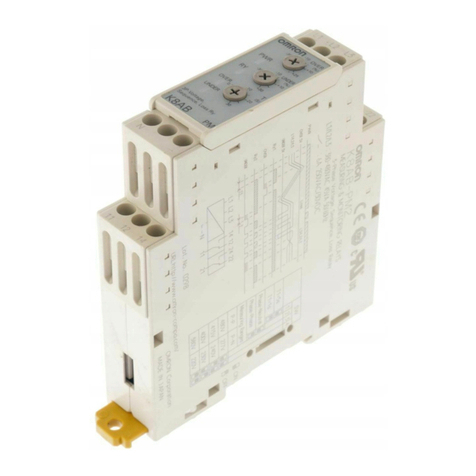 Omron K8AB-PM Series User manual Omron K8AB-PM Series User manual