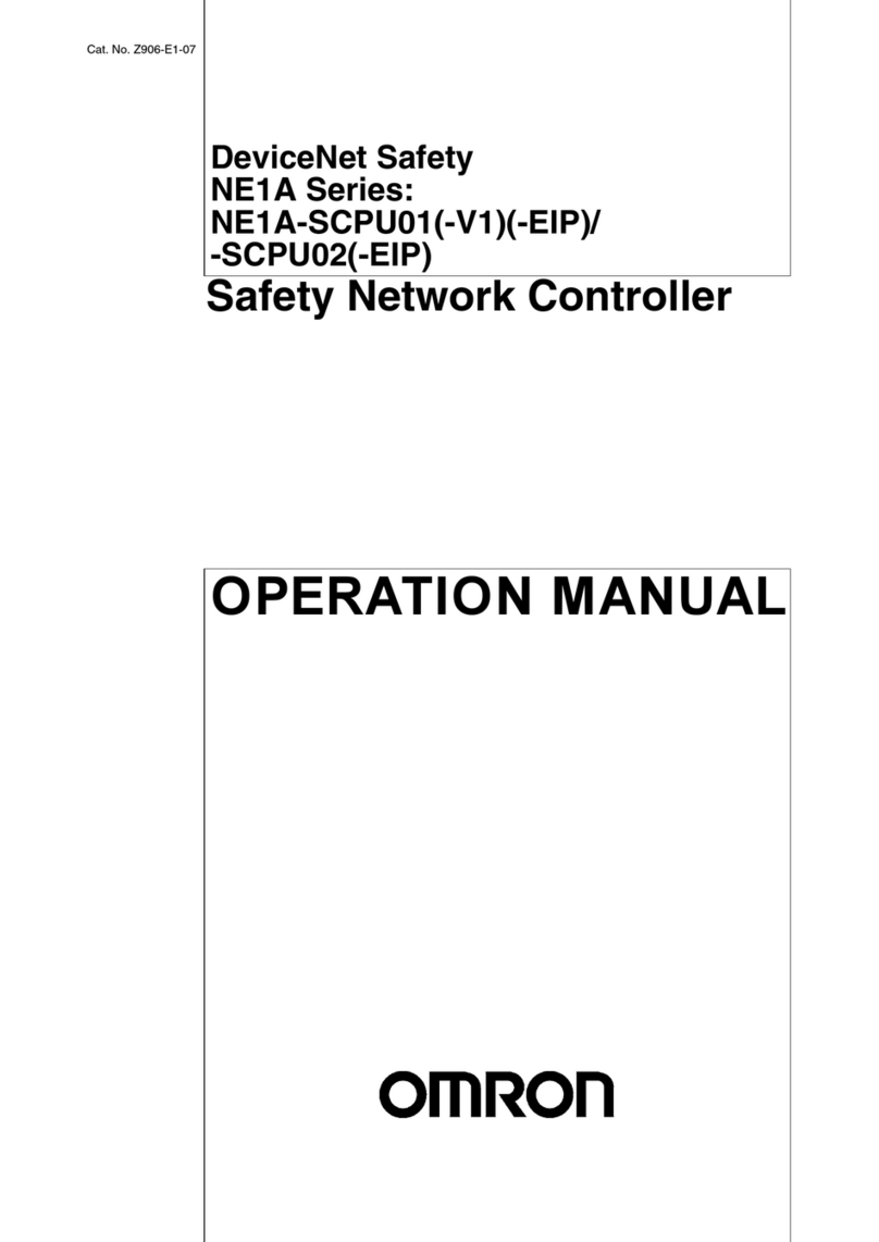 Omron NE1A-SCPU01 - 07-2009 User manual