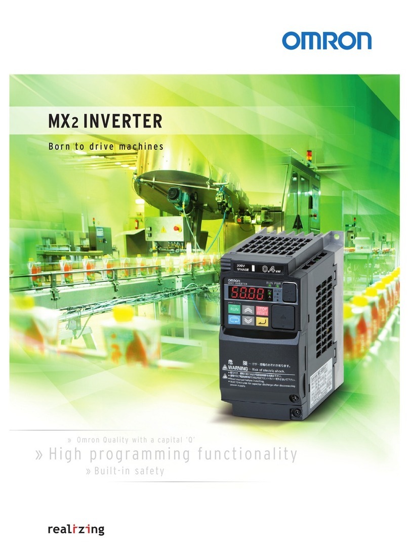 Omron MX2 -  2 User manual