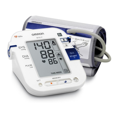Omron M10-IT User manual Omron M10-IT User manual