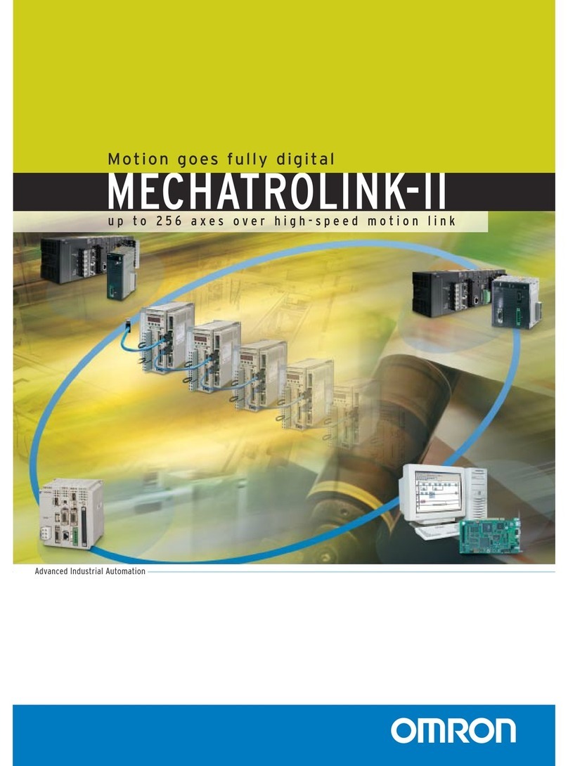 Omron MECHATROLINK-II - brochure