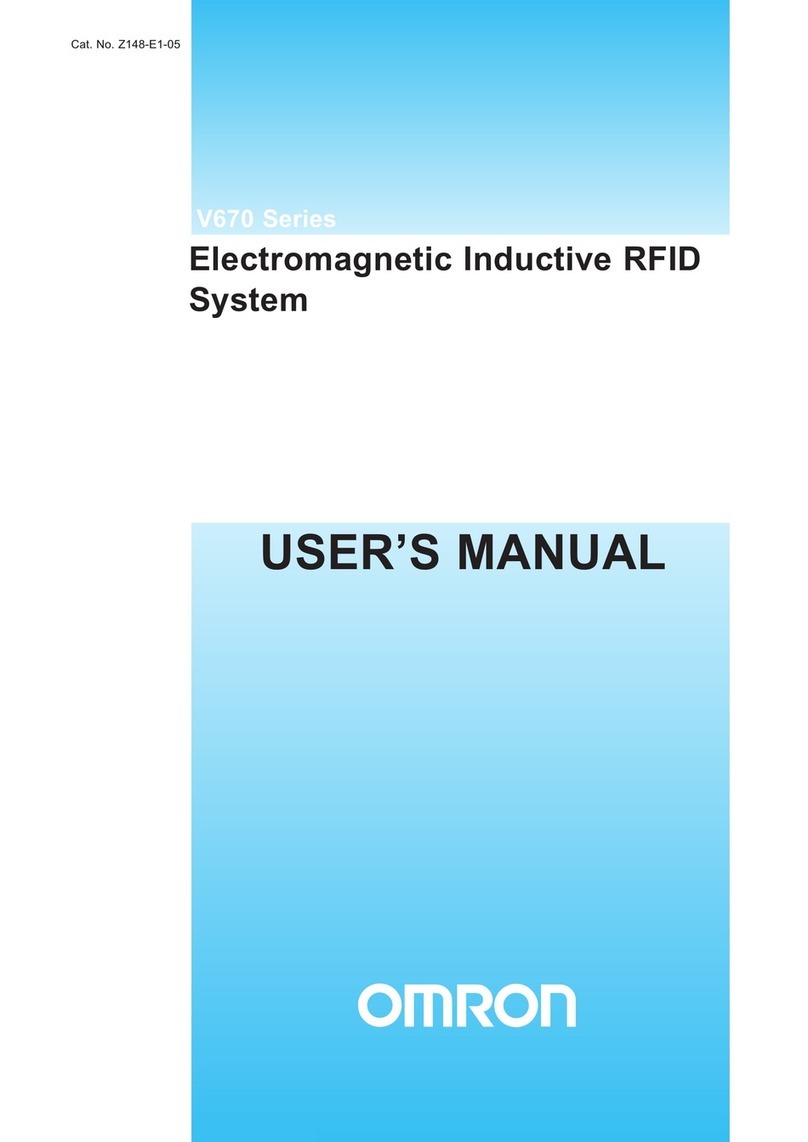 Omron V670 Series User manual