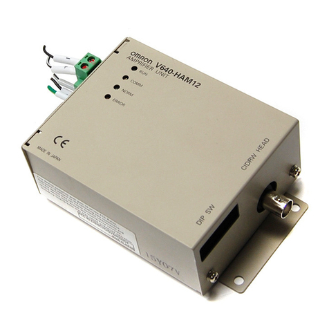 Omron V640 User manual