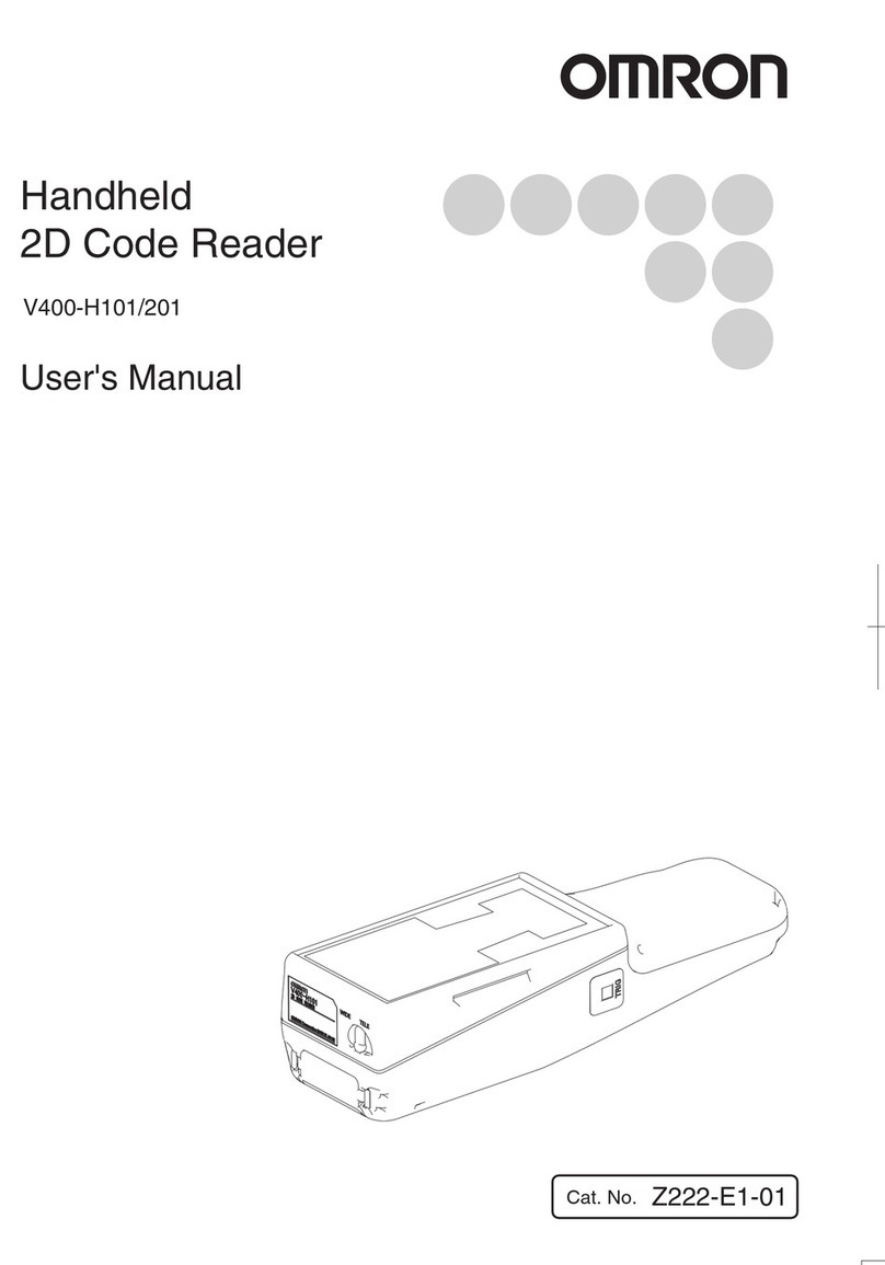 Omron V400-H201 User manual