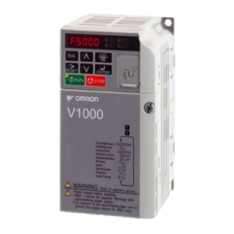 Omron V1000 User manual