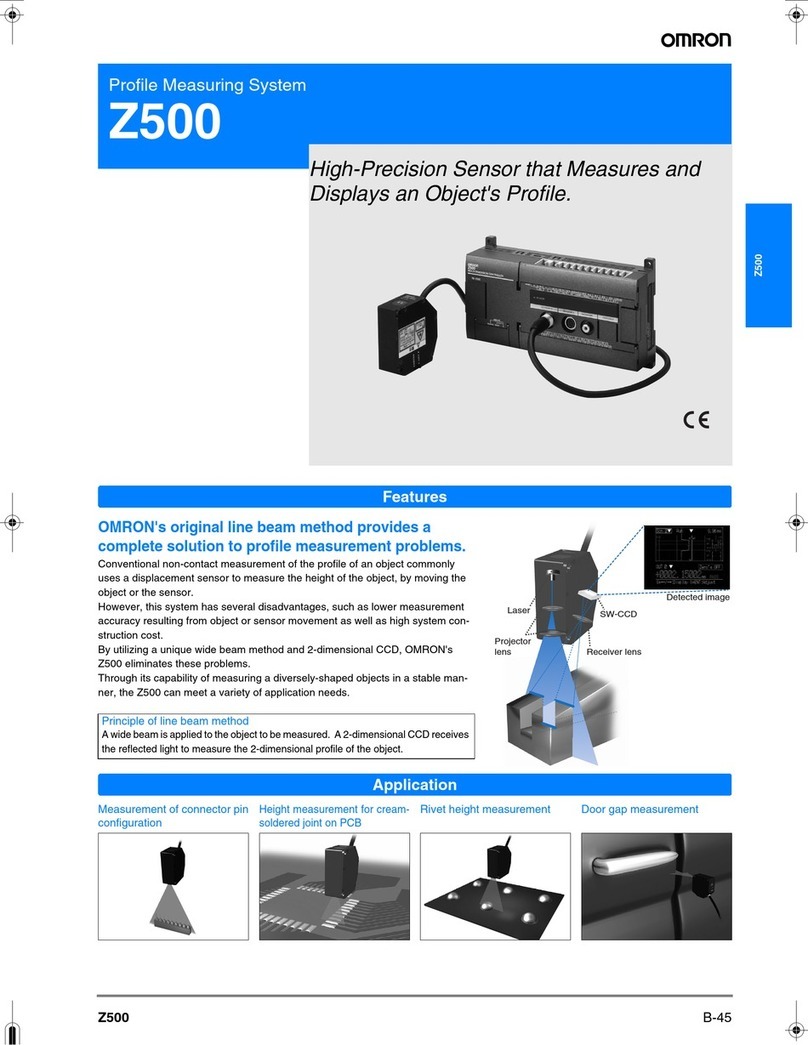 Omron Z500 Series Product information