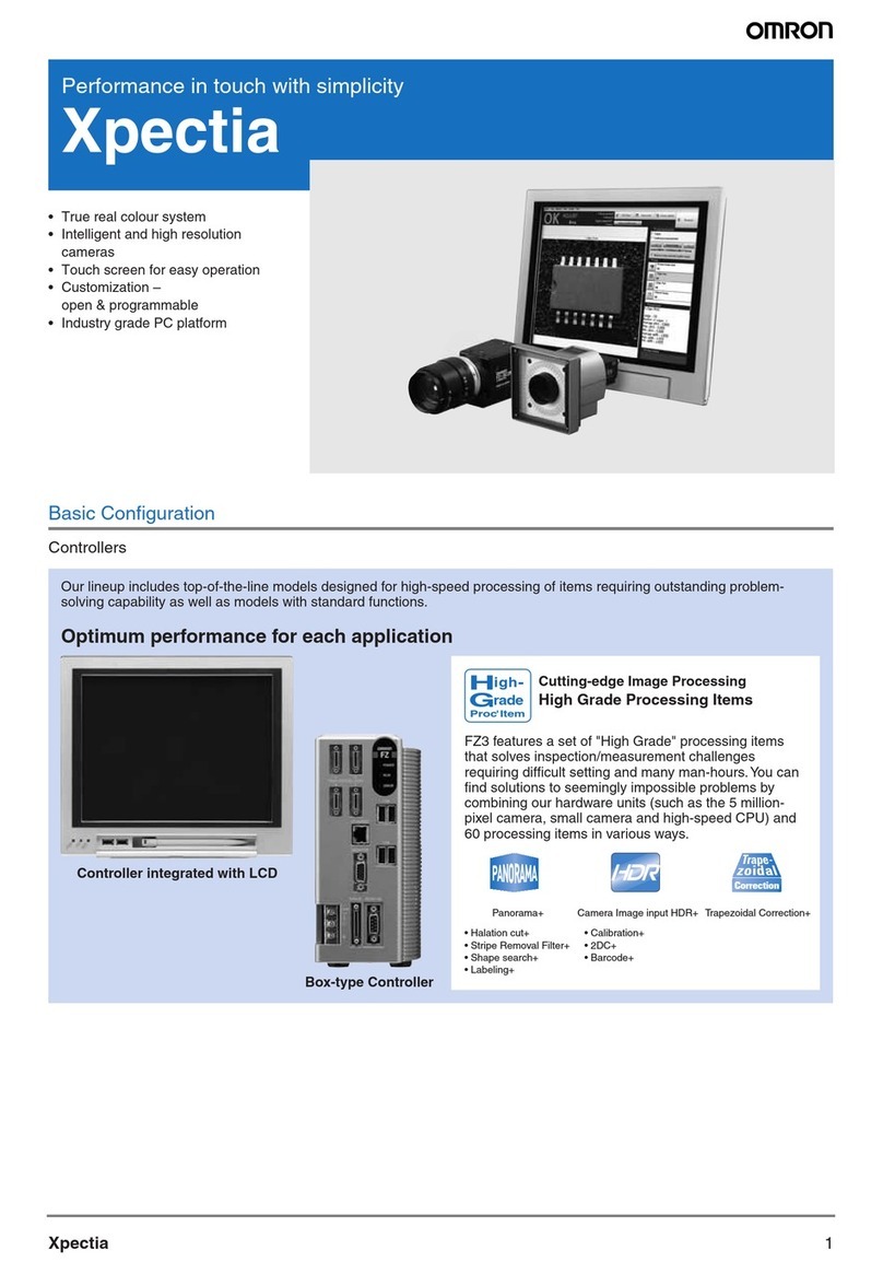 Omron XPECTIA - datasheet