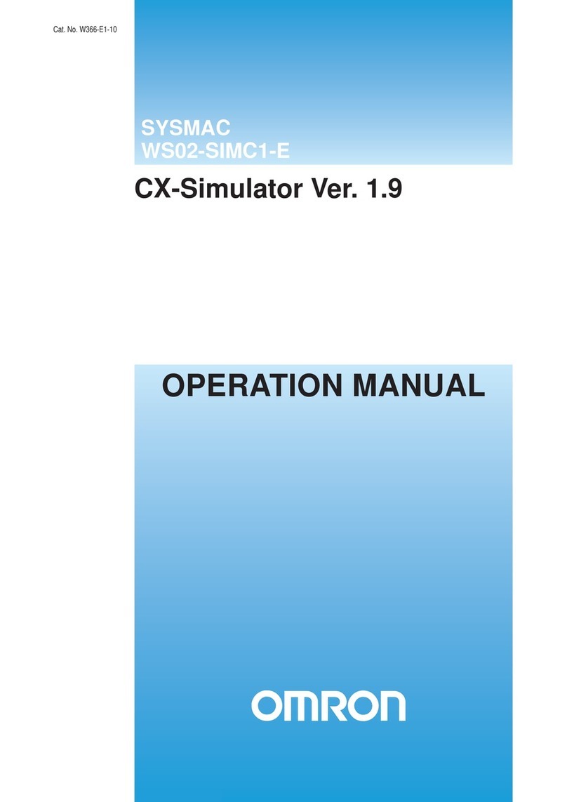 Omron WS02-SIMC1-E - V1.9 REV 12-2009 User manual