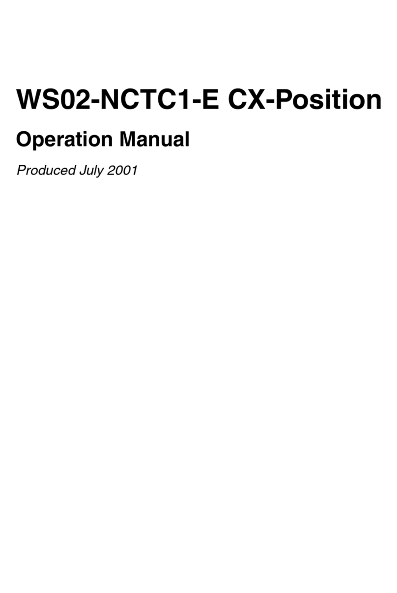 Omron WS02-NCTC1-E - 07-2001 Operation manual