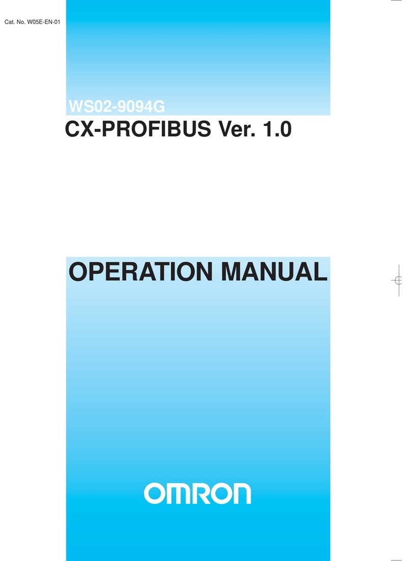 Omron WS02-9094G - V1.0 Operation manual Omron WS02-9094G - V1.0 Operation manual