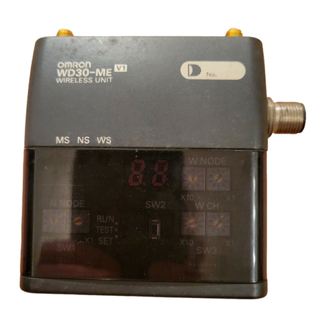 Omron WD30-ME User manual