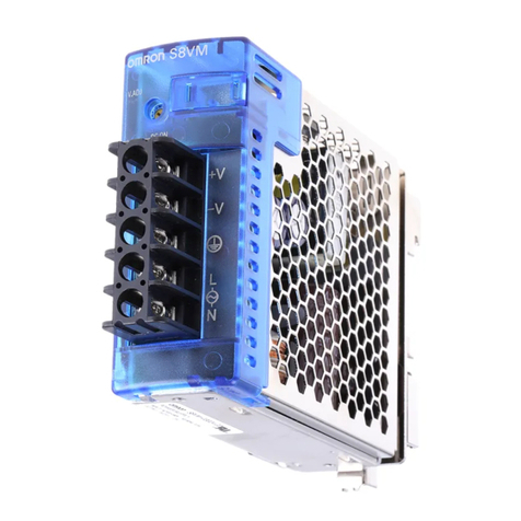 Omron S8VM Series User manual