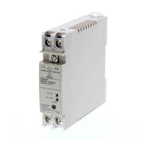 Omron S8VS-01524 User manual