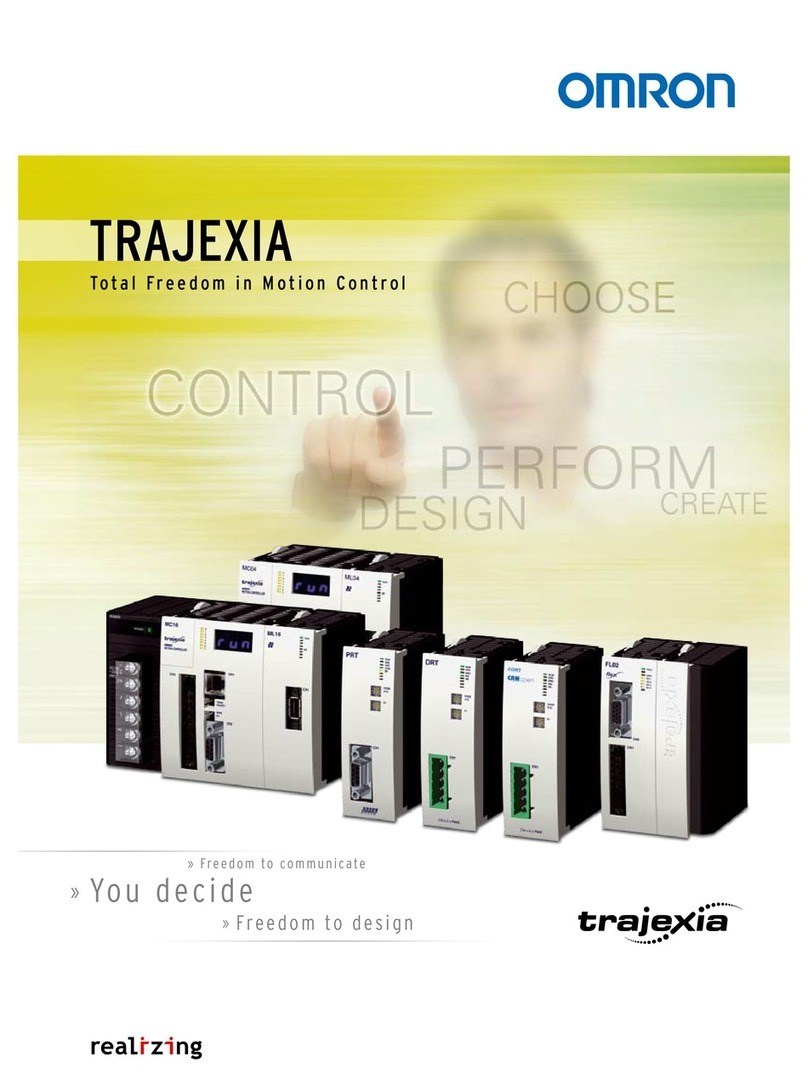 Omron TRAJEXIA -  1 datasheet